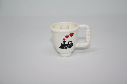 Duplo - Tassen - versch. Farben - Einrichtung - Haushaltsartikel - Zubehör/Accessoires - weiß-Eisenbahn