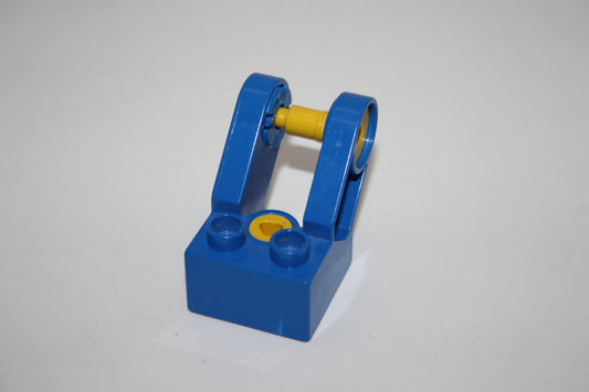 Duplo Toolo - 2x2 Stein mit abgewinkelter Halterung - 6284c01 - blau - Ersatzteil - Ersatzteil/Einzelteil