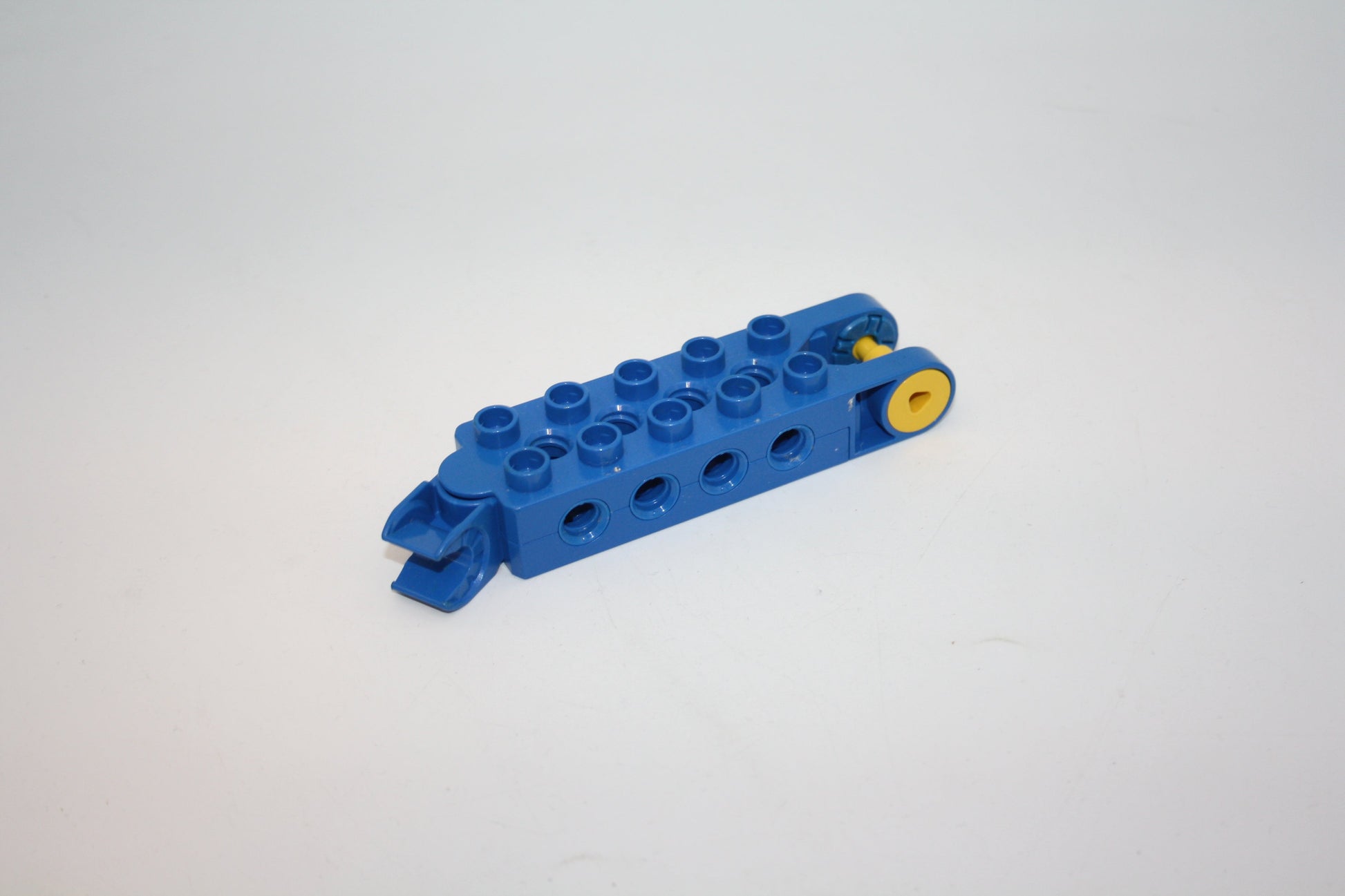 Duplo Toolo - 2x5 Stein mit beweglichem Clip - 6288c01 - blau - Ersatzteil - Ersatzteil/Einzelteil
