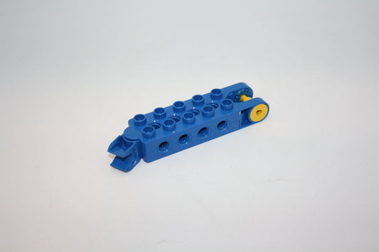 Duplo Toolo - 2x5 Stein mit beweglichem Clip - 6288c01 - blau - Ersatzteil - Ersatzteil/Einzelteil