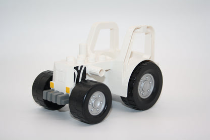 Duplo - Traktor/Trecker - versch. Farben - Bauernhof/Zoo/Safari - Fahrzeuge - weiß-Safari - Fahrzeuge