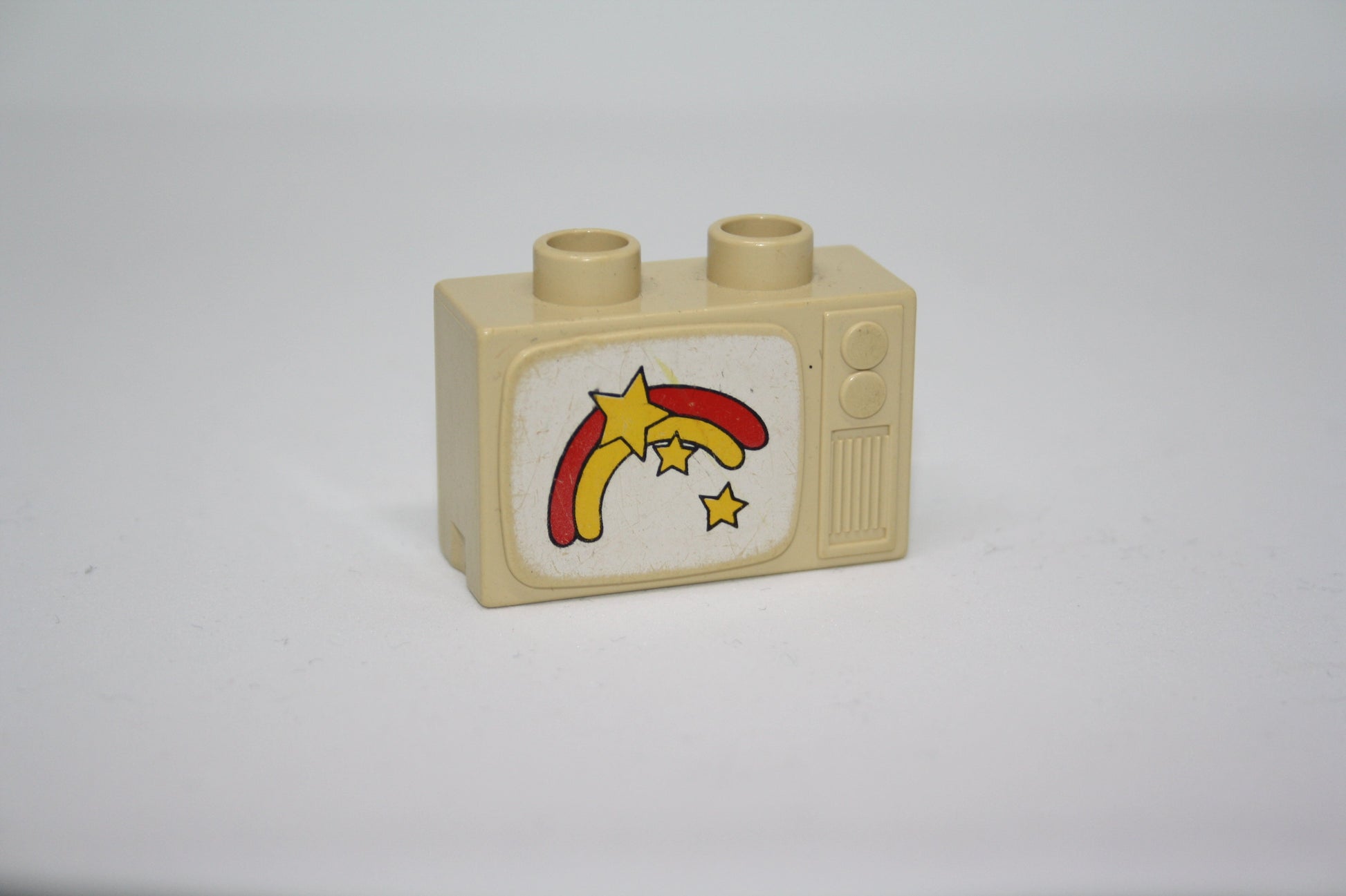 Duplo - TV/Fernseher - versch. Farben - Einrichtung - Möbel - Wohnraum - beige - Haushaltsgeräte