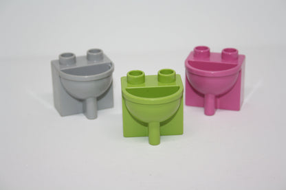 Duplo - Waschbecken/Tränke - versch. Farben - Einrichtung - Möbel - Badezimmer - Möbel