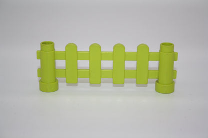 Duplo - Zäune - verschiedene Ausführungen und Farben - Gartenzaun - limettengrün - Kleinteile/Einzelteile