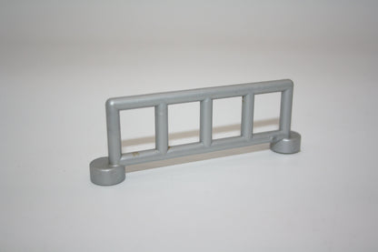 Duplo - Zäune - verschiedene Ausführungen und Farben - Standard Zaun - silber - Kleinteile/Einzelteile