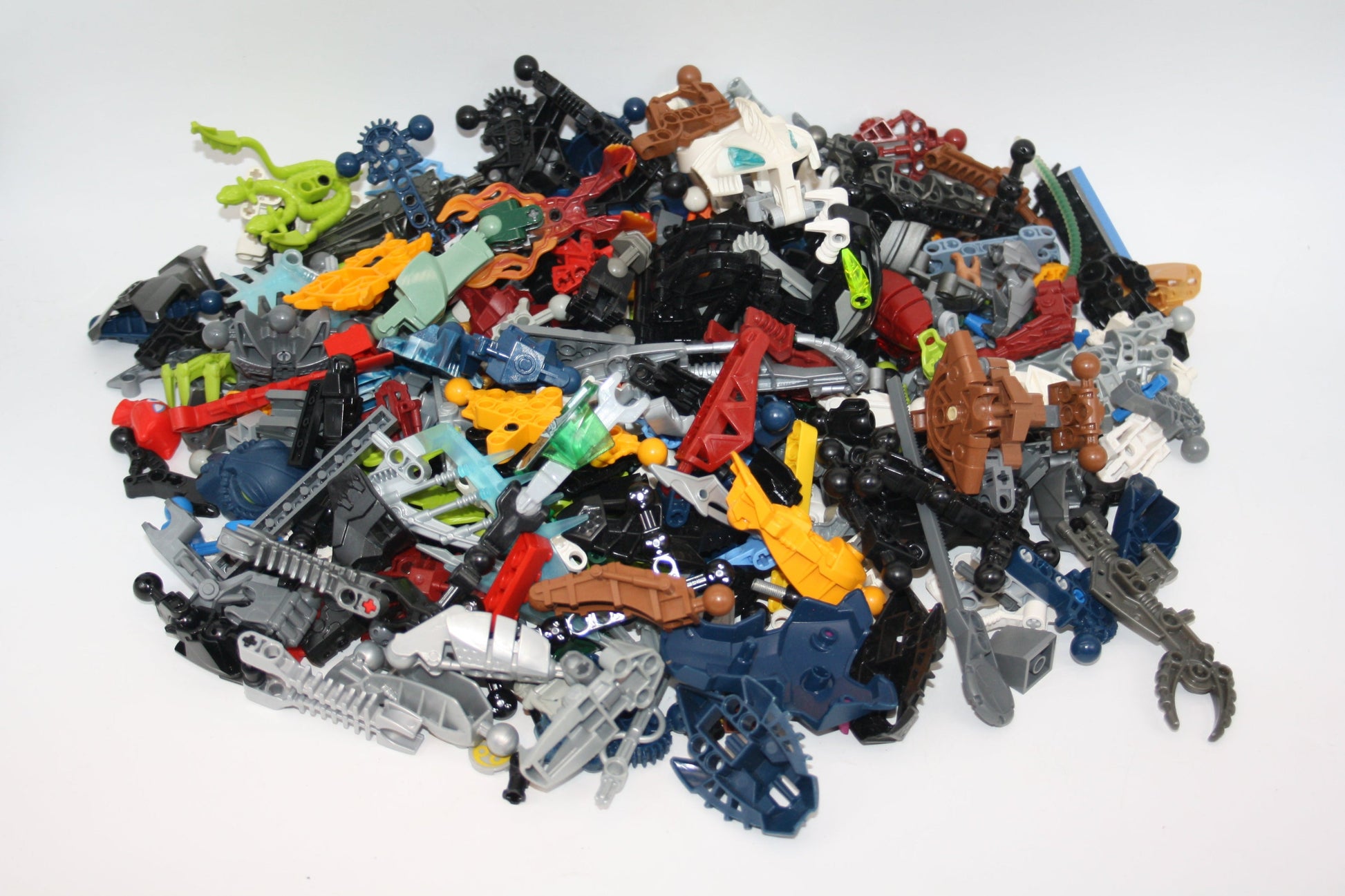 LEGO® - 1kg/1000g Bunt Gemischtes LEGO Bionicle Konvolut - Nach Gewicht