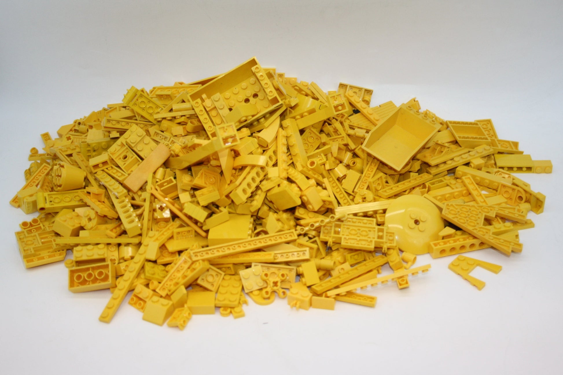 LEGO® - 1kg/1000g Farblich sortiertes LEGO - Gelb - Nach Gewicht