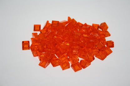 LEGO® - 1x1x2/3 Schrägstein/Käseecke/Slope - transparent orange - 64200 - Sonderstein - 6x-500x Sparpaket - 100x