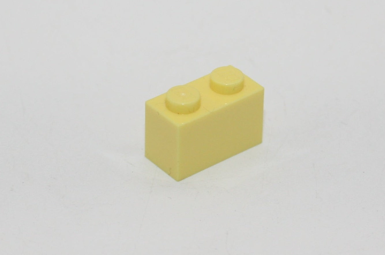 LEGO® - 1x2 Brick/Basic/Basis Stein - versch. Farben - 3004 - Einzelteil - cremegelb - Steine - Basics