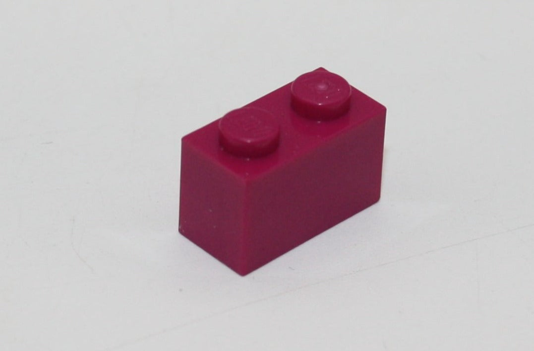 LEGO® - 1x2 Brick/Basic/Basis Stein - versch. Farben - 3004 - Einzelteil - dunkelpink - Steine - Basics