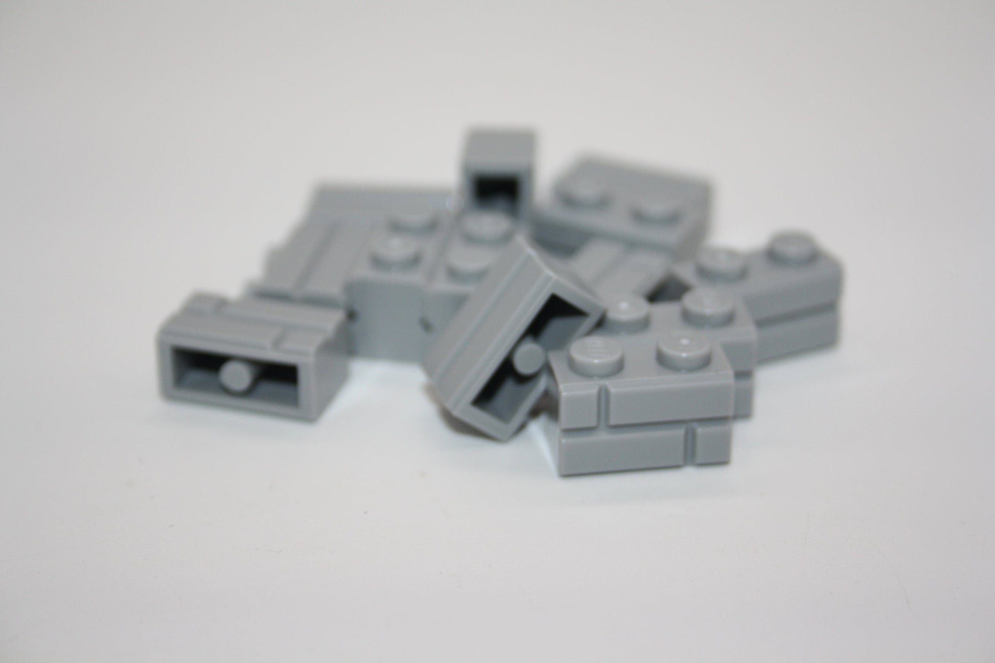 LEGO® - 1x2 Mauerstein/ Brick Masonry Profile - hellgrau - 98283 - 6x-100x Sparpaket - 13x - Sondersteine