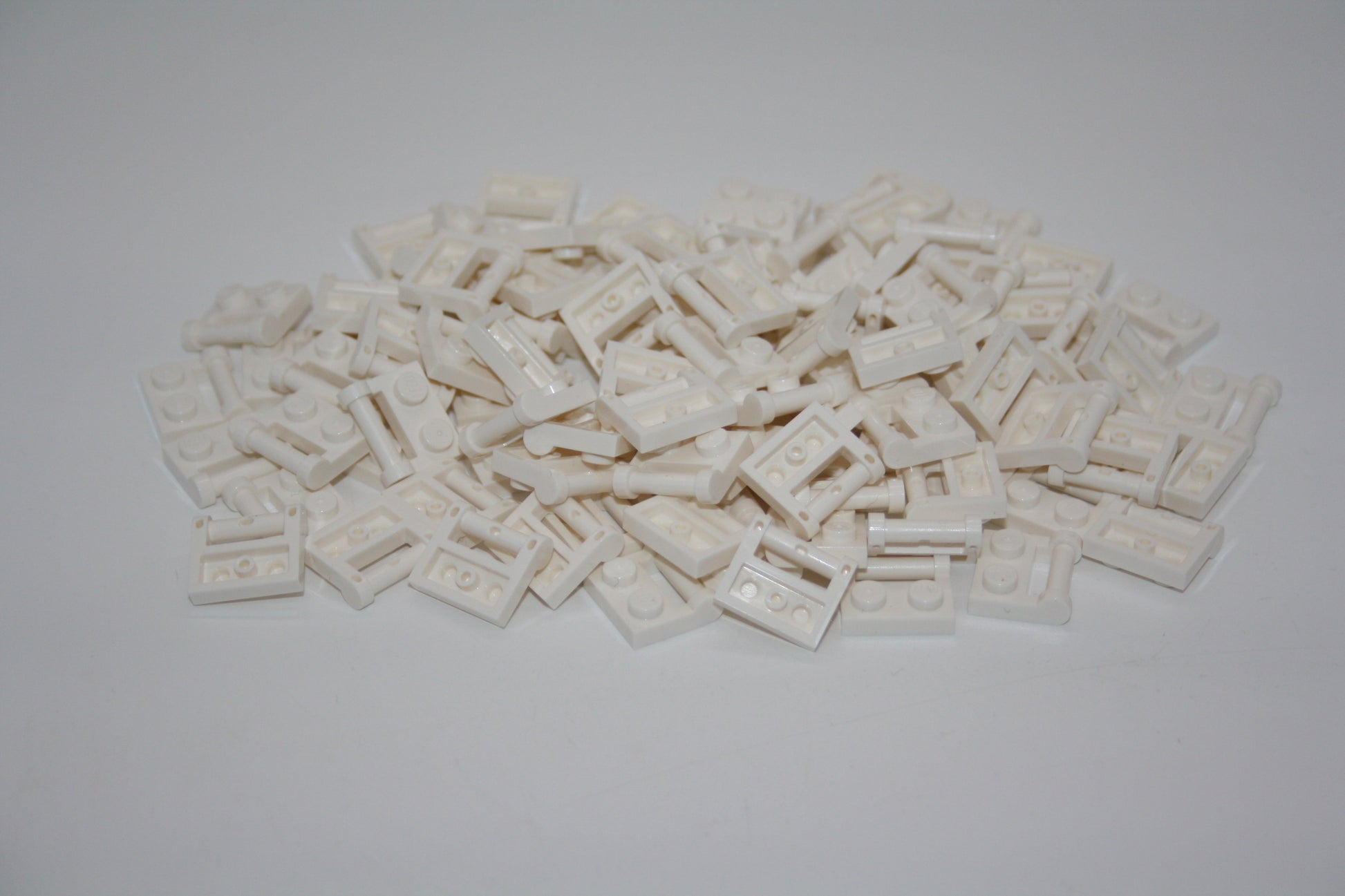 LEGO® - 1x2 Platte mit Seitengriff f. Clip/Plate with Bar handle- weiß/white - 48336 - 6x-100x Sparpaket - 100x