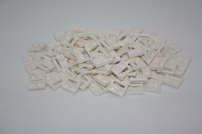 LEGO® - 1x2 Platte mit Seitengriff f. Clip/Plate with Bar handle- weiß/white - 48336 - 6x-100x Sparpaket - 100x