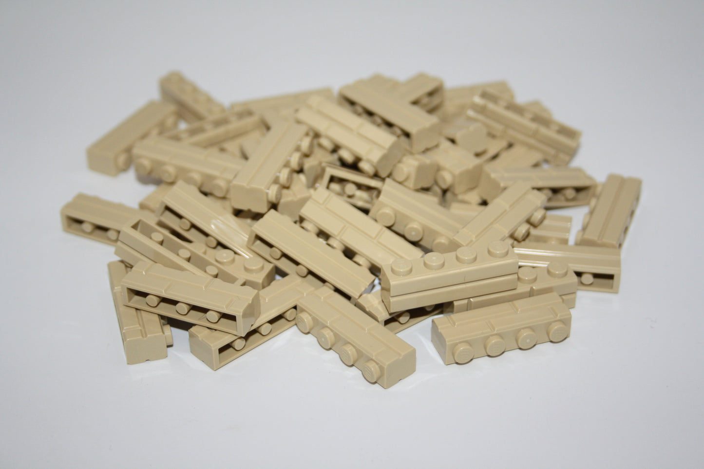 LEGO® - 1x4 Mauerstein/ Brick Masonry Profile - beige/Tan/Sandfarbe - 15533 - 1x-100x Sparpaket - 50x - Steine