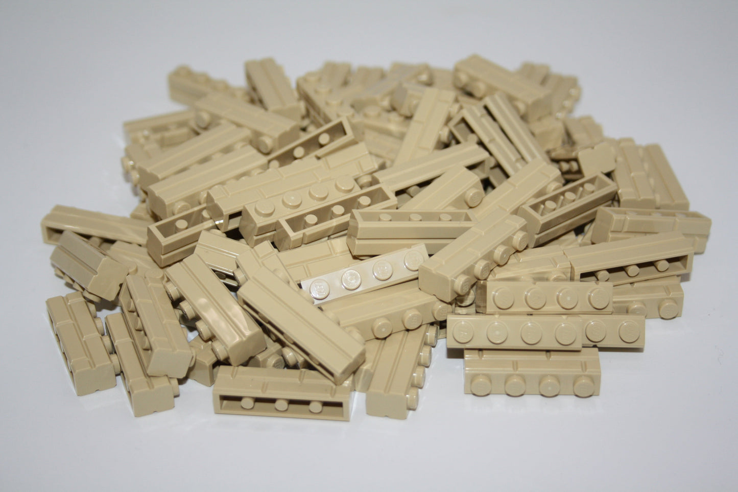 LEGO® - 1x4 Mauerstein/ Brick Masonry Profile - beige/Tan/Sandfarbe - 15533 - 1x-100x Sparpaket - 100x - Steine