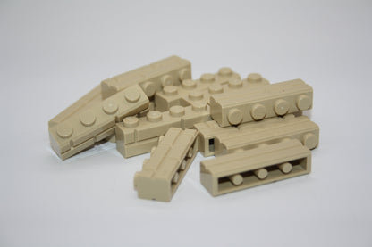 LEGO® - 1x4 Mauerstein/ Brick Masonry Profile - beige/Tan/Sandfarbe - 15533 - 1x-100x Sparpaket - 13x - Steine