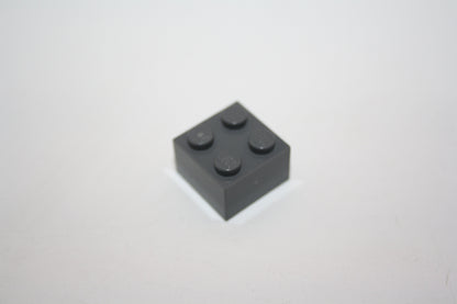 LEGO® - 2x2 Brick/Basic/Basis Stein (4er) - versch. Farben - 3003 - Einzelteil - dunkelgrau-neu - Steine - Basics