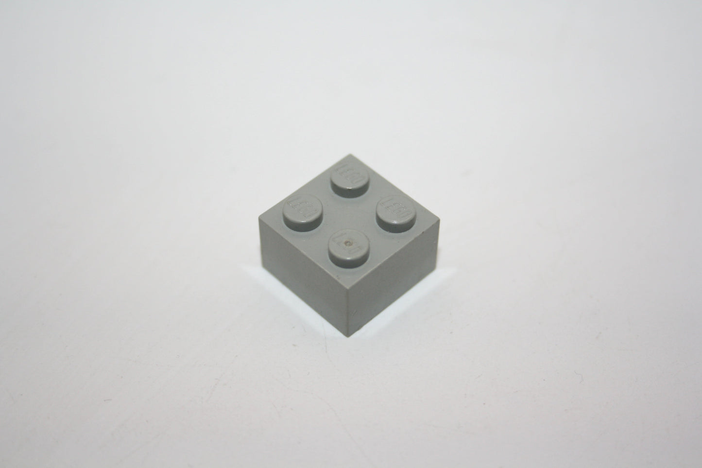 LEGO® - 2x2 Brick/Basic/Basis Stein (4er) - versch. Farben - 3003 - Einzelteil - hellgrau-alt - Steine - Basics