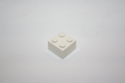 LEGO® - 2x2 Brick/Basic/Basis Stein (4er) - versch. Farben - 3003 - Einzelteil - weiß - Steine - Basics