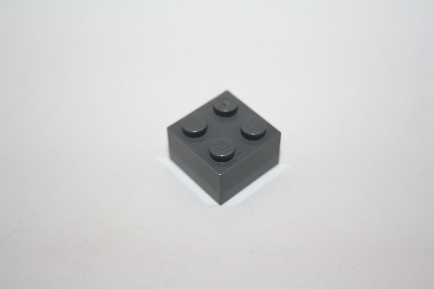 LEGO® - 2x2 Brick/Basic/Basis Stein (4er) - versch. Farben - 3003 - Einzelteil - dunkelgrau-alt - Steine - Basics