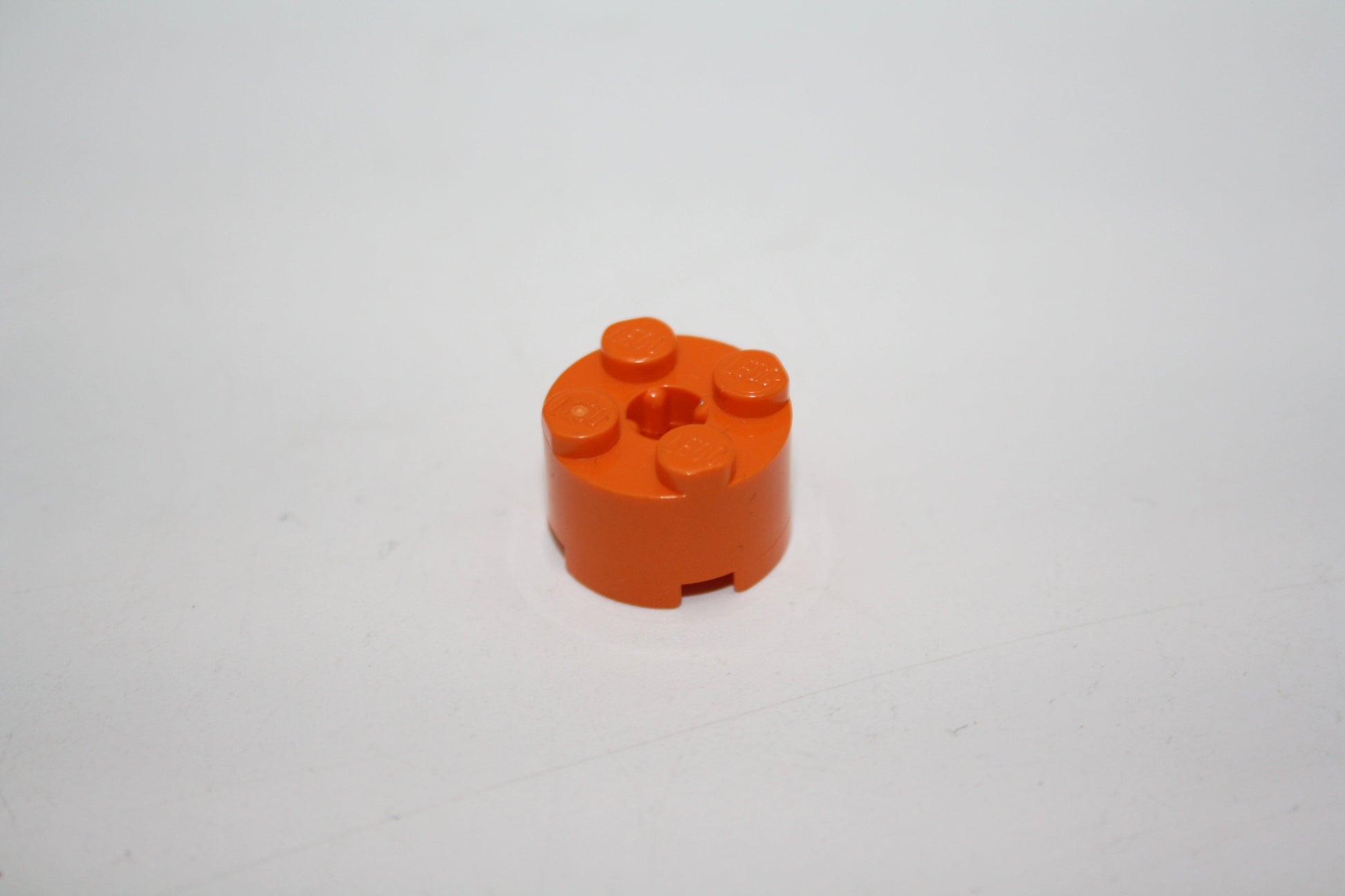 LEGO® - 2x2 rund Brick/Basic/Basis Stein mit Achsloch - versch. Farben - 3941 - Stein/Brick - orange - Steine - Basics