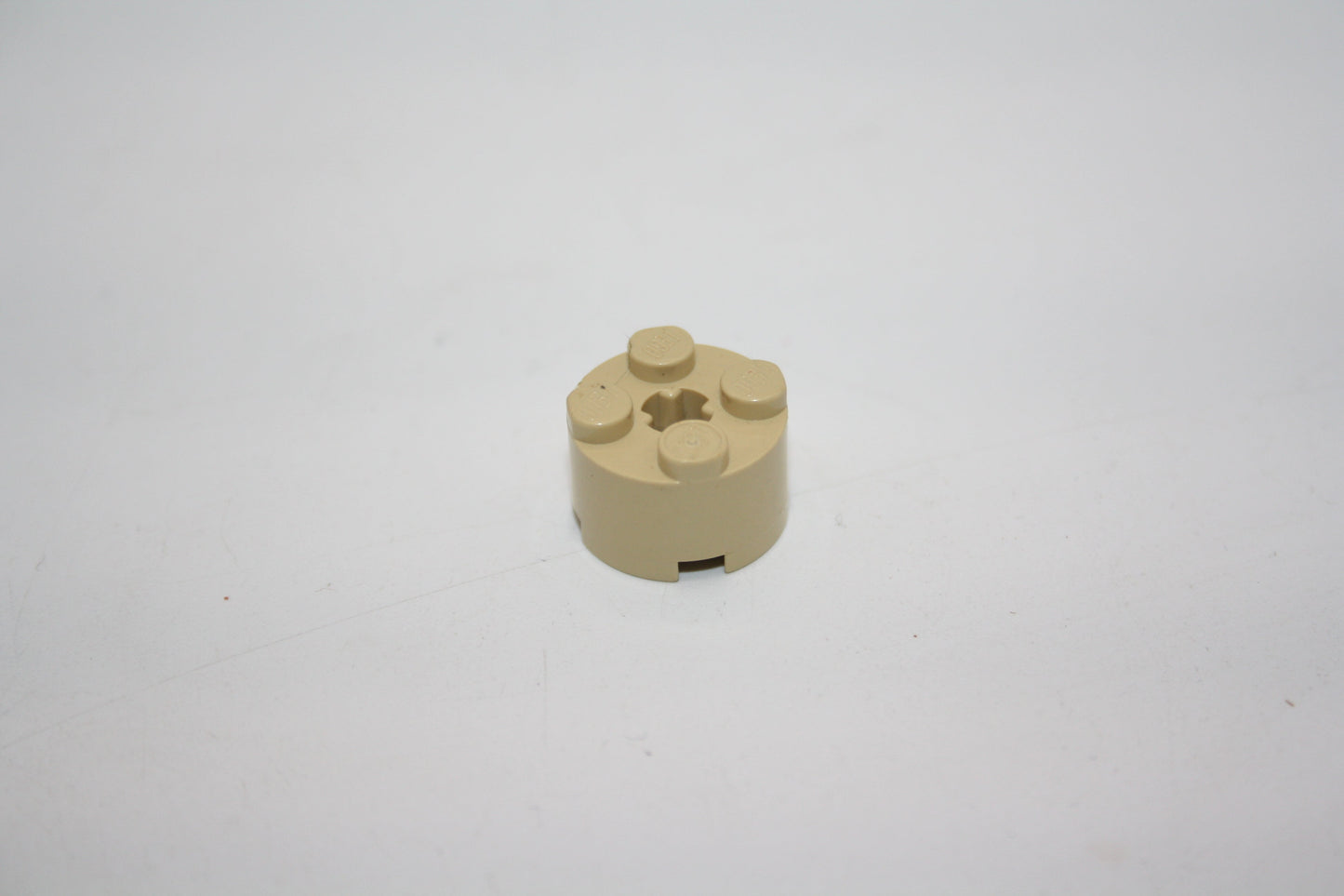 LEGO® - 2x2 rund Brick/Basic/Basis Stein mit Achsloch - versch. Farben - 3941 - Stein/Brick - beige/Tan - Steine