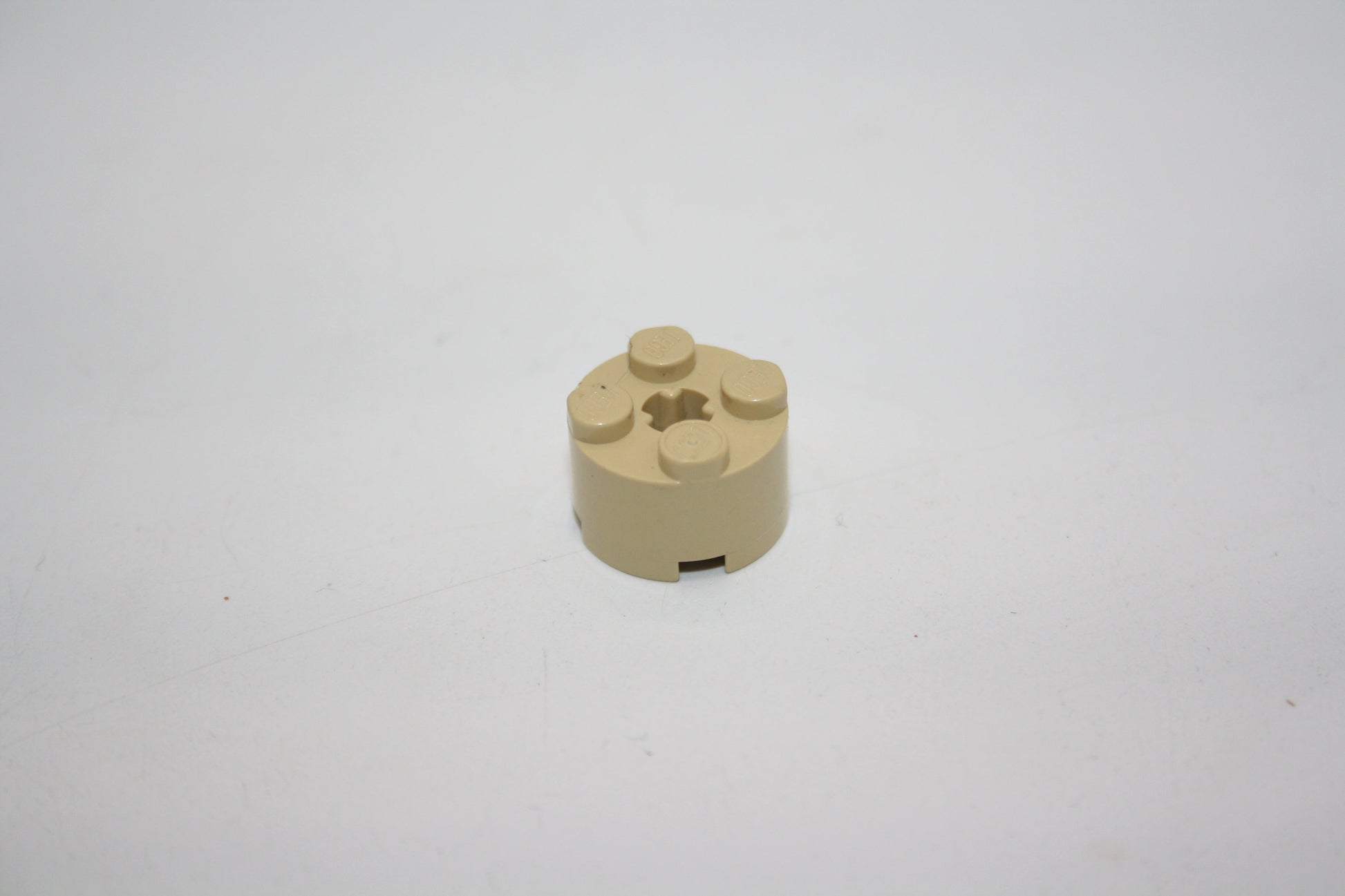 LEGO® - 2x2 rund Brick/Basic/Basis Stein mit Achsloch - versch. Farben - 3941 - Stein/Brick - beige/Tan - Steine