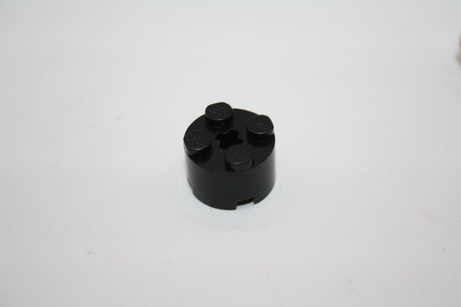 LEGO® - 2x2 rund Brick/Basic/Basis Stein mit Achsloch - versch. Farben - 3941 - Stein/Brick - schwarz - Steine - Basics