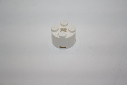 LEGO® - 2x2 rund Brick/Basic/Basis Stein mit Achsloch - versch. Farben - 3941 - Stein/Brick - weiß - Steine - Basics