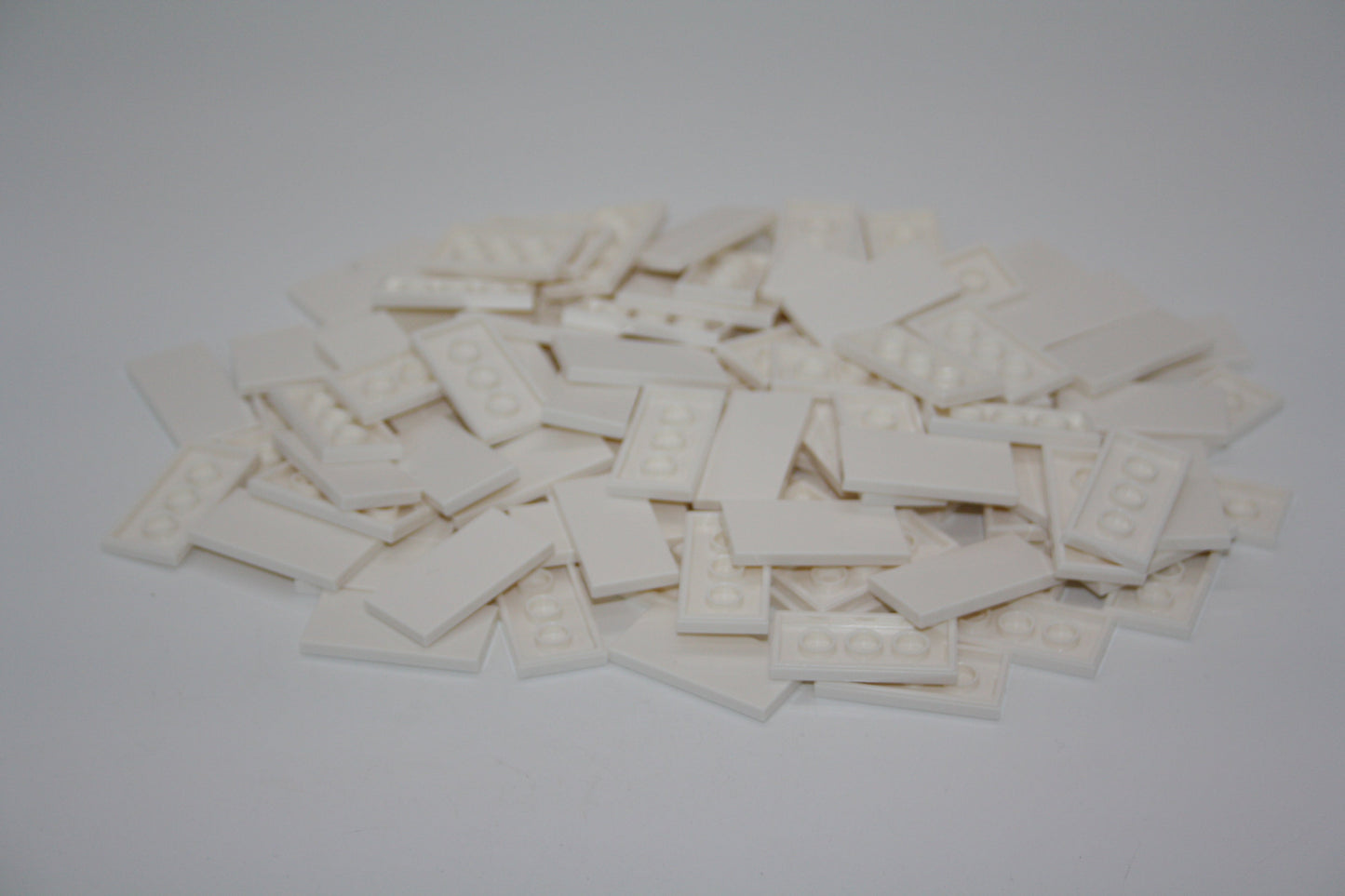 LEGO® - 2x4 Fliese/Groove (Tile/Kachel) - weiß - 87079 - 6x-100x Sparpaket - 100x - Fliesen/Kacheln