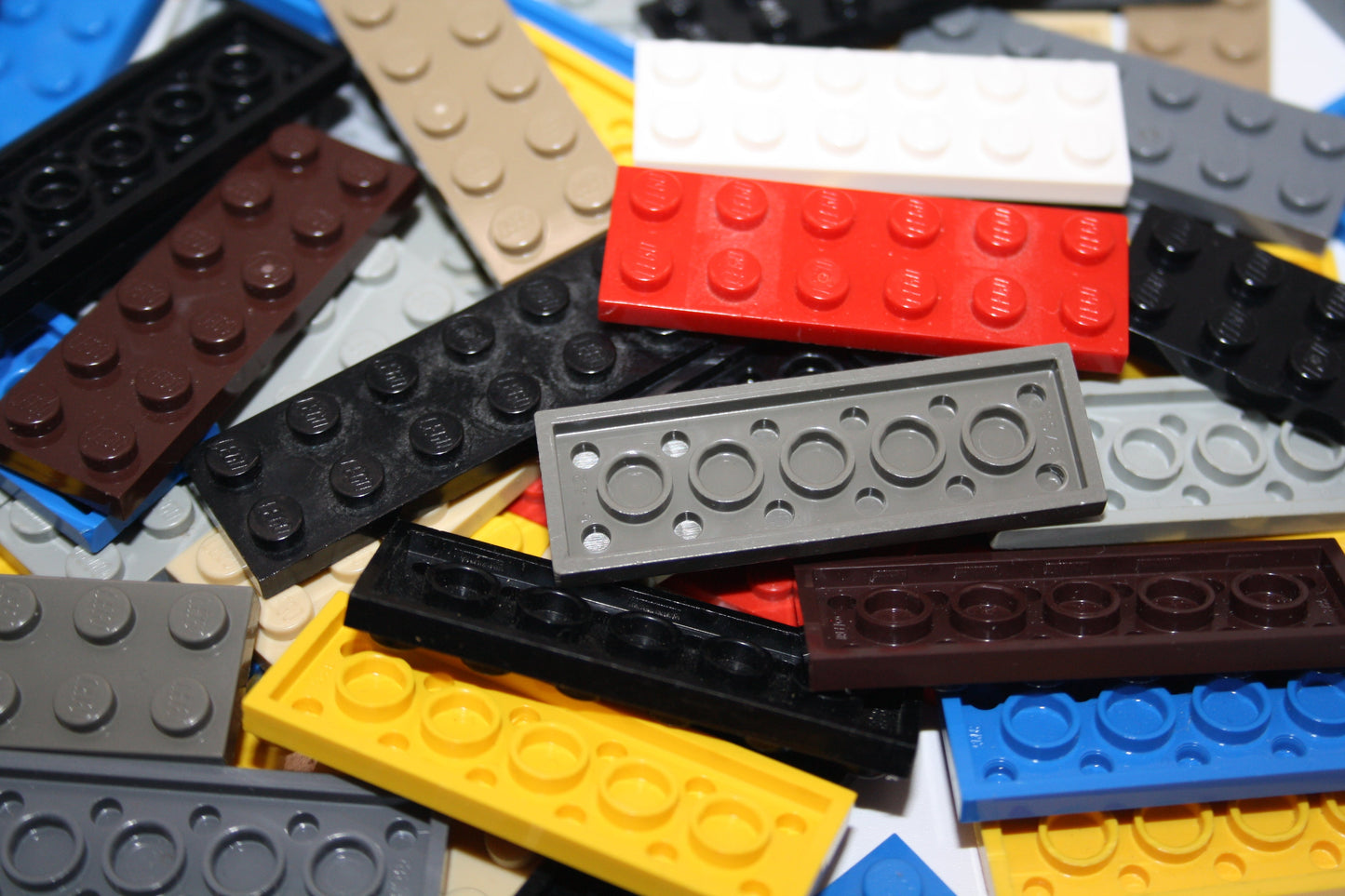 LEGO® - 2x6 Plate/Platte Basisplatte/Baseplate (12er) - 3795 - bunt gemischt - 6x-100x Sparpaket - Nach Gewicht