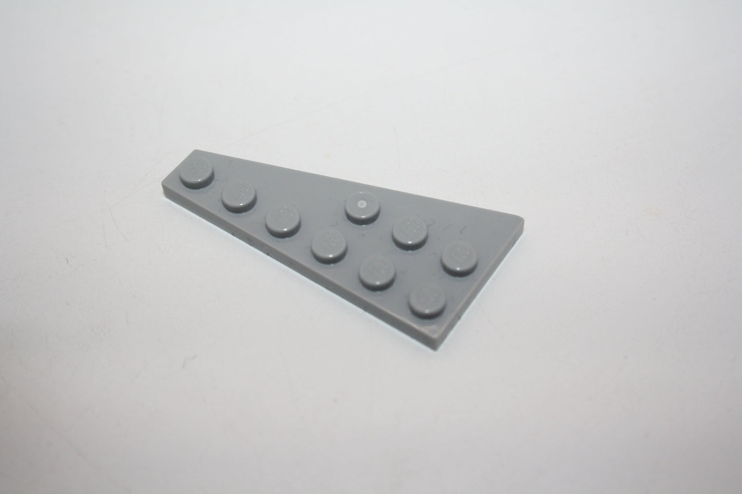 LEGO® - 3x6/6x3 Platte/Keilplatte/Flügel rechts - 54383 - versch. Farben - Platten - Base Plate - hellgrau-alt