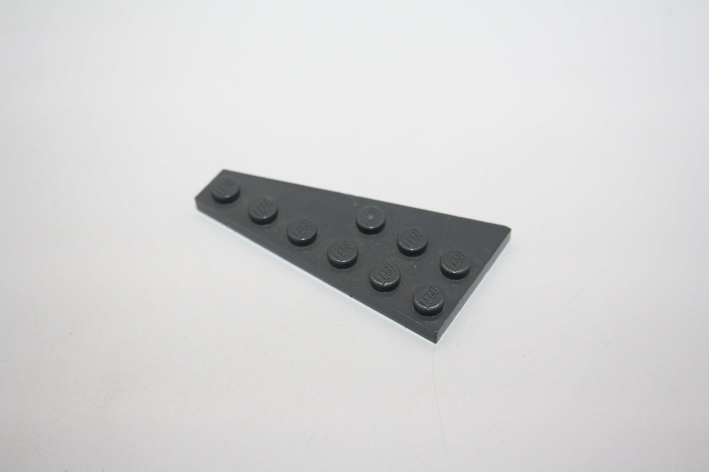 LEGO® - 3x6/6x3 Platte/Keilplatte/Flügel rechts - 54383 - versch. Farben - Platten - Base Plate - dunkelgrau-alt