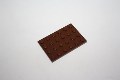 LEGO® - 4x6 Platte - 3032 - versch. Farben - Platten - Base Plate - braun - Platten/Plättchen
