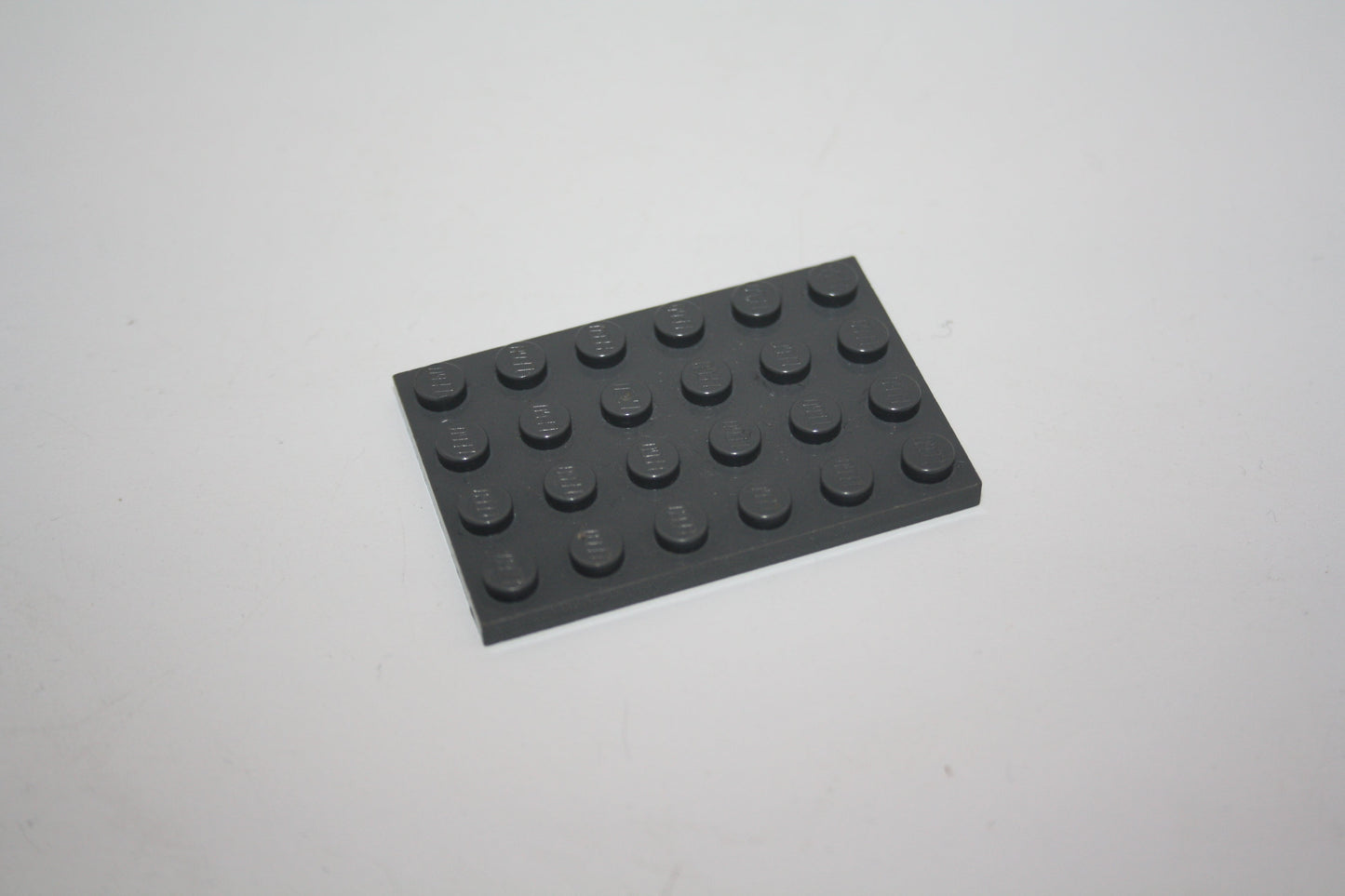LEGO® - 4x6 Platte - 3032 - versch. Farben - Platten - Base Plate - dunkelgrau-neu - Platten/Plättchen