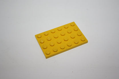 LEGO® - 4x6 Platte - 3032 - versch. Farben - Platten - Base Plate - gelb - Platten/Plättchen