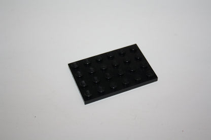 LEGO® - 4x6 Platte - 3032 - versch. Farben - Platten - Base Plate - schwarz - Platten/Plättchen