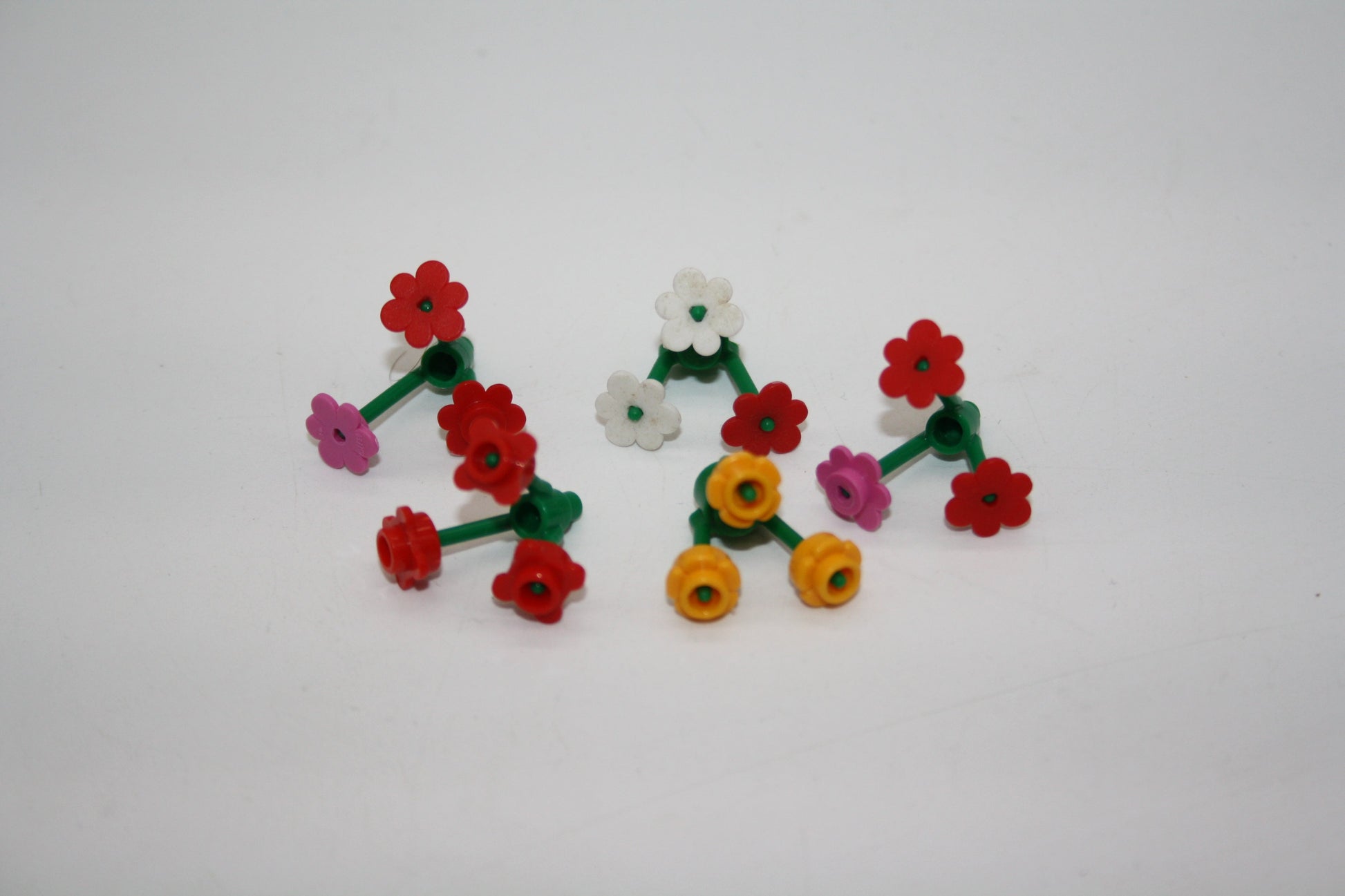 LEGO® - 5x Lego Blumen - bunt gemischt - Pflanzen - Grünzeug - Blätter