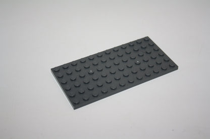 LEGO® - 6x12 Platte - 3028 - versch. Farben - Platten - Base Plate - dunkelgrau-alt - Platten/Plättchen