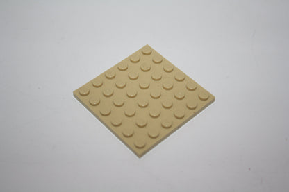 LEGO® - 6x6 Platte - 3958 - versch. Farben - Platten - Base Plate - beige/Tan - Platten/Plättchen