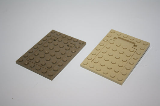 LEGO® - 6x8 Falltür mit Rahmen - 30041/30042 - versch. Farben - Platten/Türen/Fenster - Platten