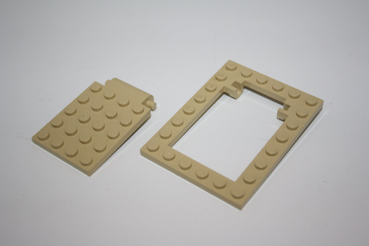 LEGO® - 6x8 Falltür mit Rahmen - 30041/30042 - versch. Farben - Platten/Türen/Fenster - beige/Tan - Platten