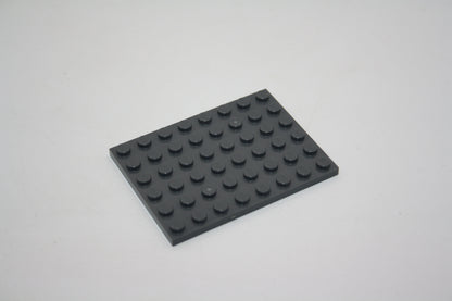 LEGO® - 6x8 Platte - 3036 - versch. Farben - Platten - Base Plate - dunkelgrau-neu - Platten/Plättchen