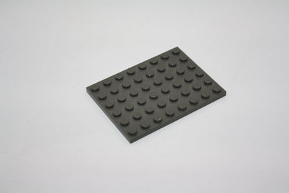 LEGO® - 6x8 Platte - 3036 - versch. Farben - Platten - Base Plate - dunkelgrau-alt - Platten/Plättchen