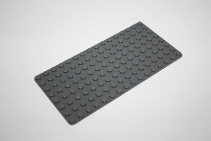 LEGO® - 8x16 Grundplatte/Platte (dünn) - 3865 - versch. Farben - Platten - Base Plate - dunkelgrau-alt