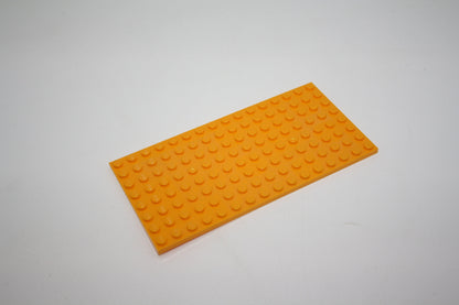 LEGO® - 8x16 Platte - 92438 - versch. Farben - Platten - Base Plate - dunkelgelb/hellorange - Platten/Plättchen