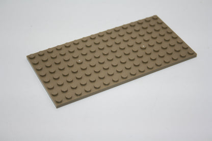 LEGO® - 8x16 Platte - 92438 - versch. Farben - Platten - Base Plate - dunkelbeige/dark Tan - Platten/Plättchen