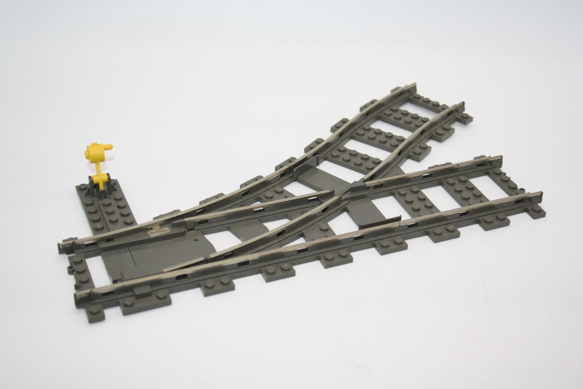 LEGO® - 9V Weichen - Gleise/Schienen - Stromführend - Eisenbahn - links - Schienen