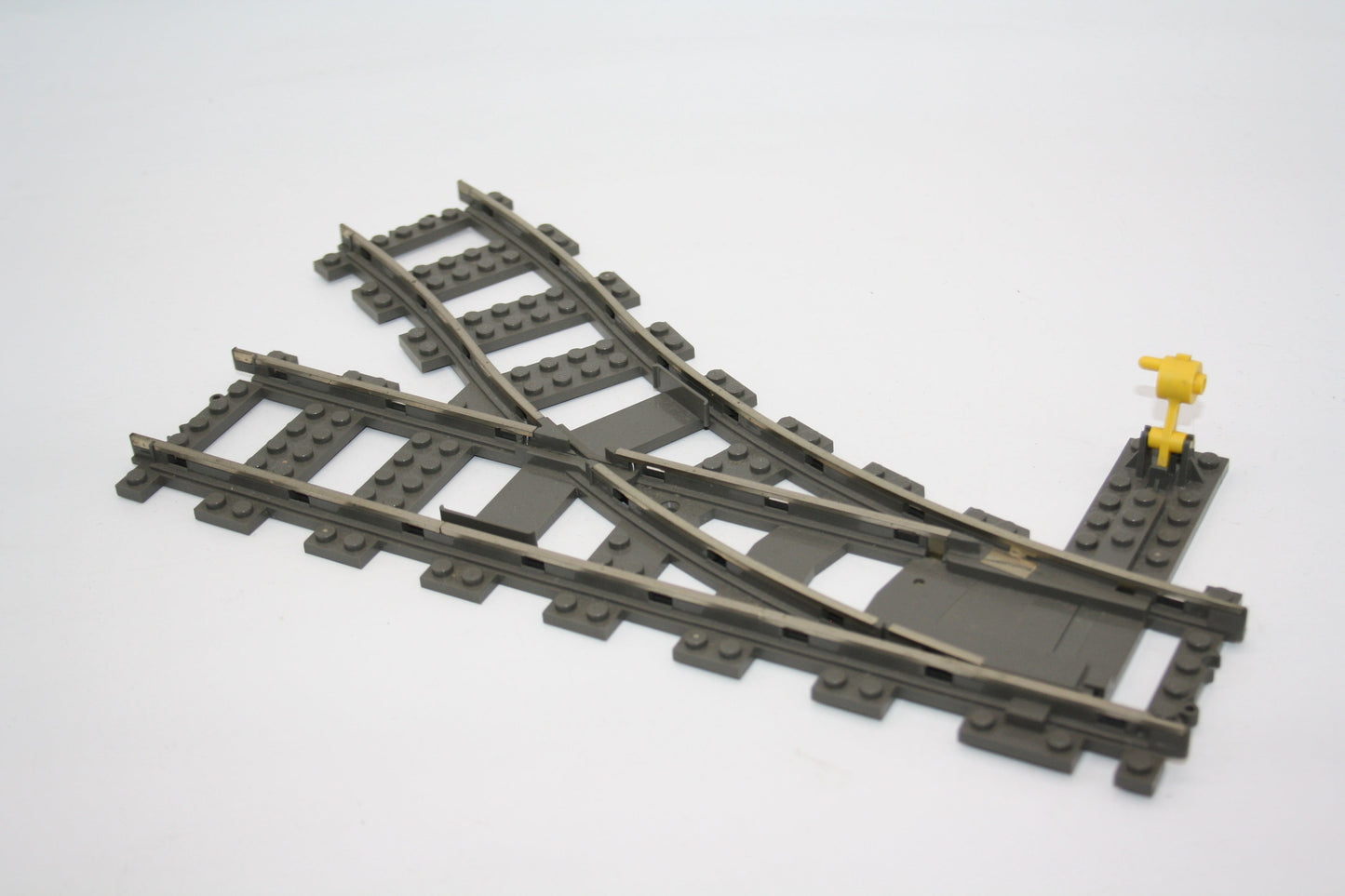 LEGO® - 9V Weichen - Gleise/Schienen - Stromführend - Eisenbahn - rechts - Schienen