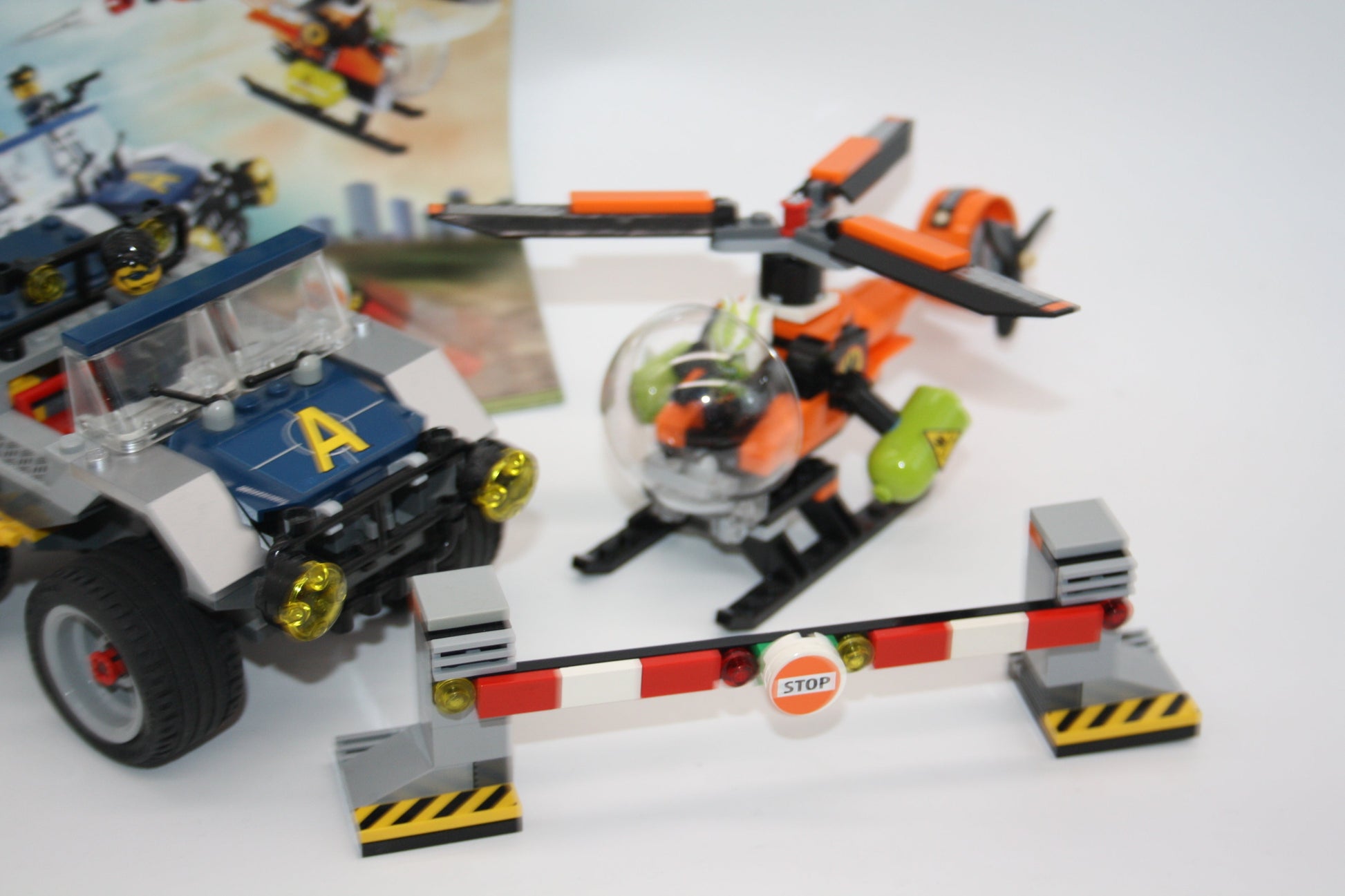 LEGO® Agent 2.0 Set - 8969 4 Rad Pursuid - inkl. BA - Agents